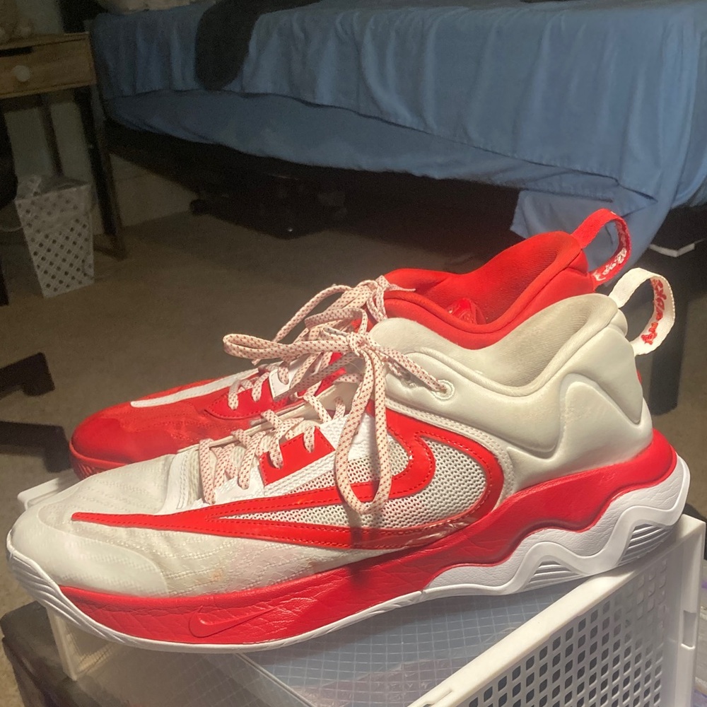 Nike Red And White Sneakers - image 4